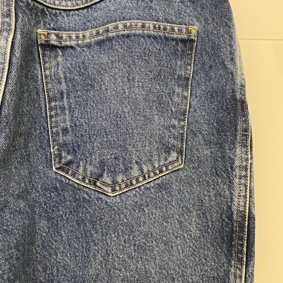 Agolde Premium Jeans Medium-Dark Blue High Rise - Picture 7 of 9